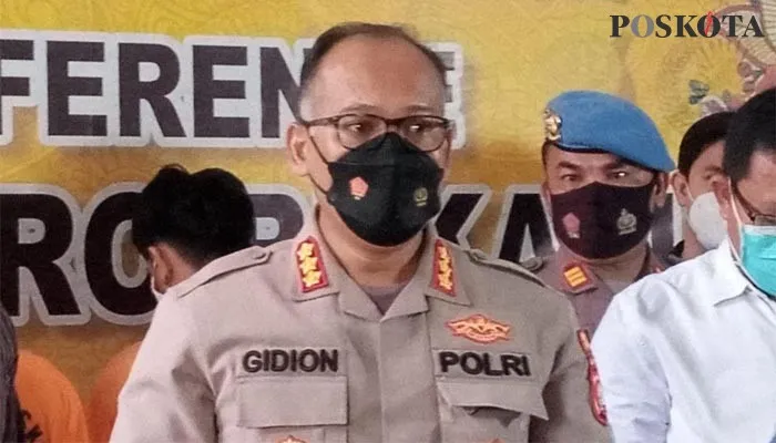 Kapolres Metro Bekasi, Kombes Gidion Arif Setyawan. (Ihsan Fahmi).