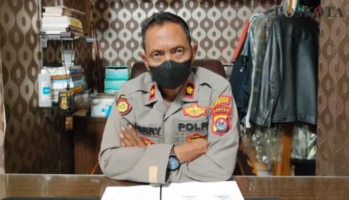 Kapolsek Balaraja, Kompol Heri Fitriyono. (Veronica)