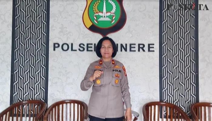 Kapolsek Cinere Kompol Jun Nurhaida Tampubolon, S.H.  (angga)