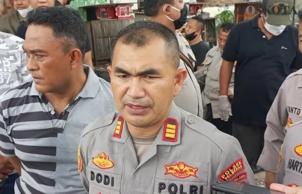 Kapolsek Palmerah Kompol Dodi Abdulrohim. (Pandi)