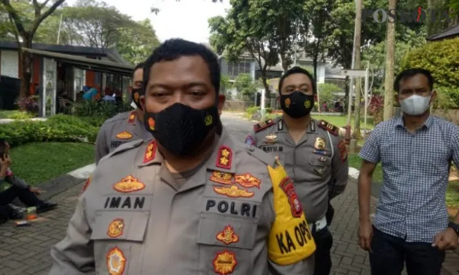 Kapolres Tangerang Selatan, AKBP Iman Imanuddin. (Fernando Toga)