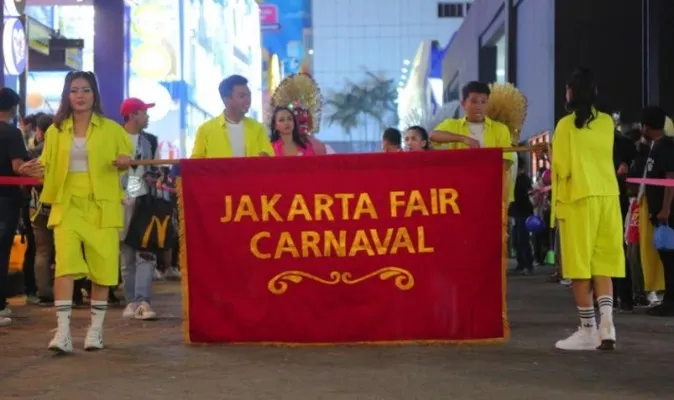 Karnaval Jakarta Fair Kemayoran 2022.(ist)