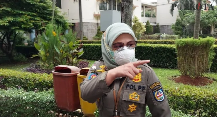 Kepala Bakesbangpol Kota Depok, Iienda Ratnanurdiany (angga)