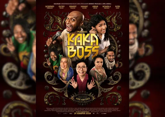 Poster film kaka boss. (Doc.Film Kaka Boss)