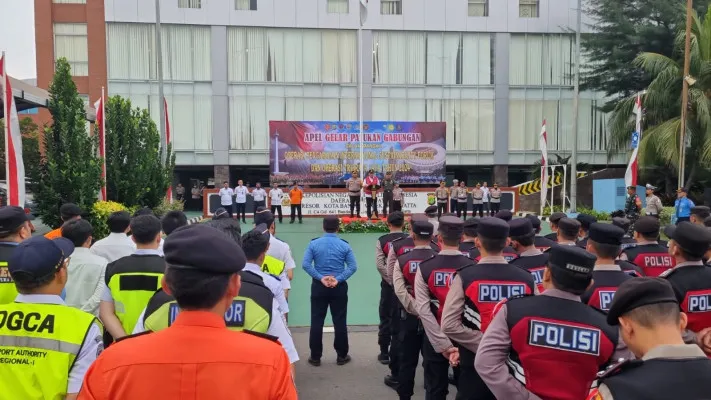 Apel kesiapan kedatangan Paus Fransiskus ke Indonesia. (Dok. Humas Bandara Internasional Soetta)