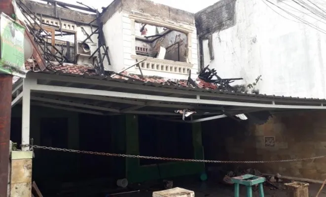 Rumah warga Gandaria Utara yang ludes terbakar.(dok.Gulkarmat)