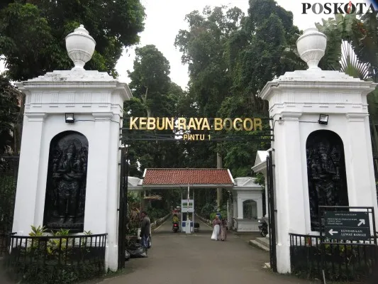 Pintu Kebun Raya Bogor. (Poskota.co.id/Panca Aji)