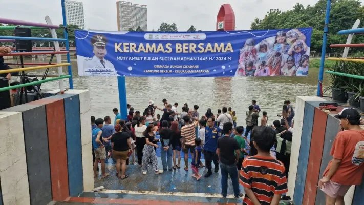 Keramas massal di Tangerang (Veronica)