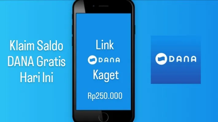 Ilustrasi dapat saldo DANA gratis dengan cara klaim link DANA Kaget. (Sumber: Poskota/Kamila Sayara)