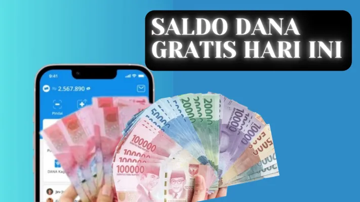 Ini 4 cara yang bisa Anda lakukan untuk dapatkan saldo DANA gratis hari ini. (Poskota/ Huriyyatul Wardah)