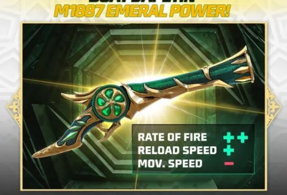 Hari Terakhir Klaim Kode Redeem FF 16 April 2024 dan Dapatkan M1887 Emerald Power (Tangkapan layar/Instagram/freefirebgid)