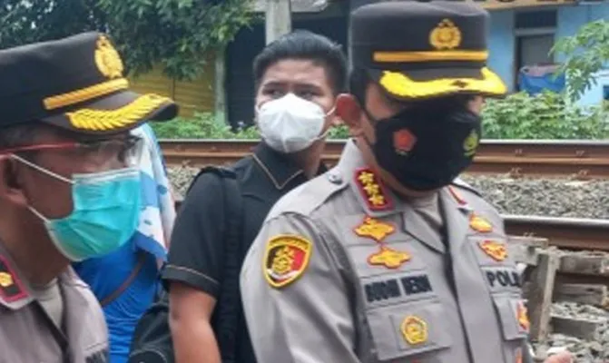 Kombes Budhi Herdi Susianto, empat Kapolsek di Jakarta Selatan dan sejumlah pejabat Polres Jakarta Selatan dimutasi dan digantikan dengan pejabat baru. (Foto/adji)