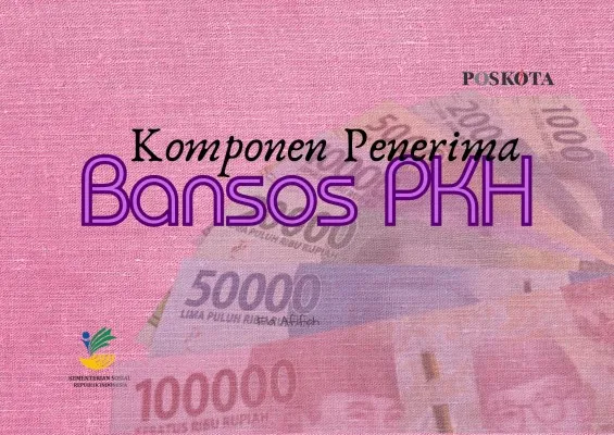 Komponen penerima bansos PKH ini akan dapatkan saldo dana bantuan hingga Rp2.400.000 per tahun kecuali untuk golongan yang dihapus Kemensos. (Foto: Canva/ Edited By Fia Afifah)