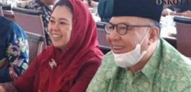 Yenny Wahid dan Alzier Dianis Thabranie (Foto Ist/Poskota Lampung)