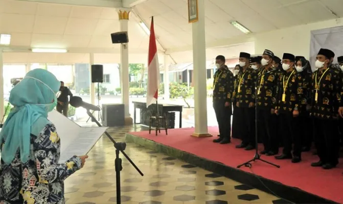 Pelantikan pengurus PABPDSI di Pendopo Pemkab Lebak. (Foto/pemkaplebak) 