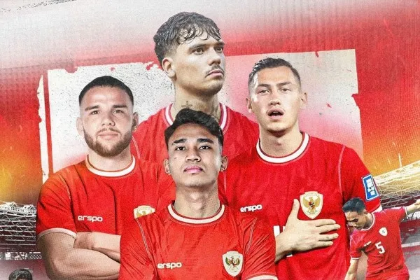 Berikut line up pemain Timnas Indonesia melawan Filipina pada Selasa, 11 Juni 2024. Calvin Verdonk debut, Jay Idzes masuk susunan pemain. (Instagram/@erickthohir)