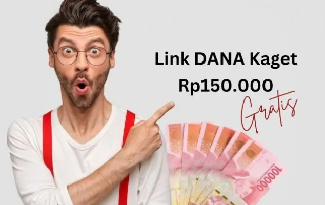 Dompet Digital Siap Terima Saldo DANA Rp150.000 Gratis dari Link DANA Kaget (Edited by Putri Aisyah Fanaha)