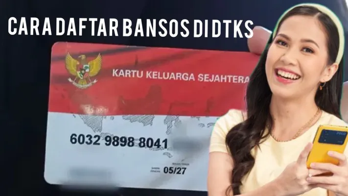 Ilustrasi cara daftar jadi penerima bansos PKH dan BPNT 2025 di DTKS. (Sumber: Poskota/edit: Kamila Sayara)