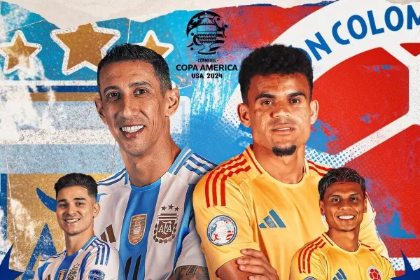 Link live streaming Argentina vs Kolombia di Final Copa America 2024. (X/@copaamerica_ENG)