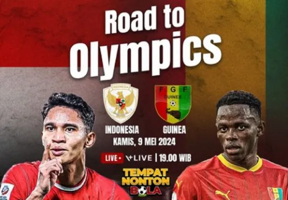 Link live streaming Timnas Indonesia U-23 vs Guinea dalam laga playoff Olimpiade Paris 2024 yang berlangsung di Clairefontaine, Paris, Perancis, Kamis, 9 April 2024 mulai pukul 20.00 WIB. (Tangkap layar Instagram/@rctisports)