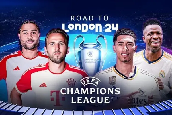 Siaran langsung atau live streaming Bayern Munchen vs Real Madrid dalam Leg 1 Semifinal Liga Champions 2023-2024. (vidio.com)