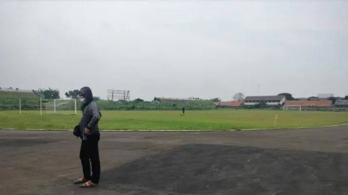 Suasana di Stadion Benteng, Jumat (18/6/2021).(Ist)