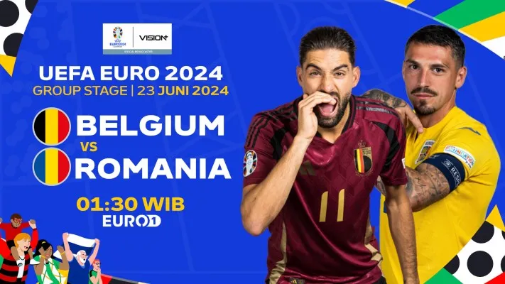 LIVE STREAMING Euro 2024: Belgia vs Rumania, Saksikan di RCTI dan ...