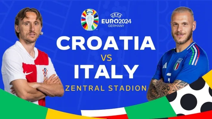 Saksikan live streaming gratis Kroasia vs Italia dalam lanjutan Euro 2024. (Visionplus.id)