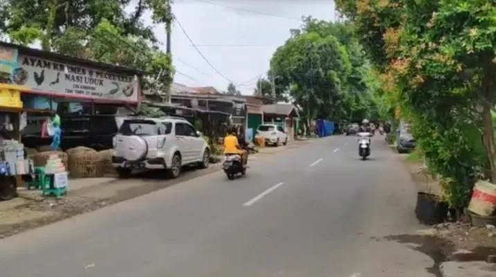 Lokasi tawuran antar kelompok remaja yang terjadi pada Jumat (25/2/2022) sekira pukul 16.00 WIB di Jalan Kepala Dua Wetan, Ciracas, Jakarta Timur (ardhi)