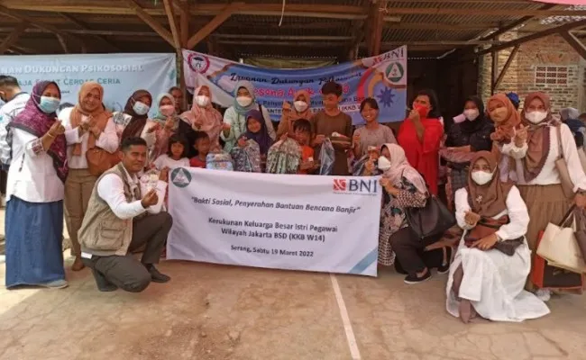 LPA Provinsi Banten berikan layanan Psikososial (ist) ,