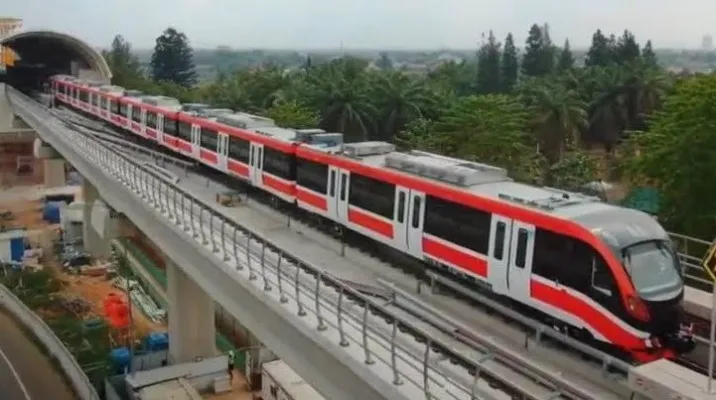 Kereta LRT Jabodebek . (dok/Ist)