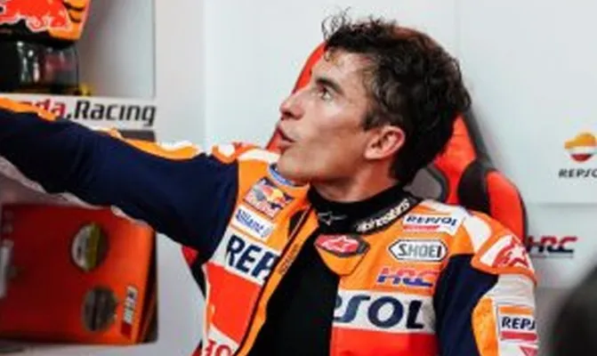 Marc Marquez, meskipun secara fisik tidak ada masalah namun dengan konsidi penglihatan ini, saya meragukan masa depan di MotoGP. (Foto/hrc)