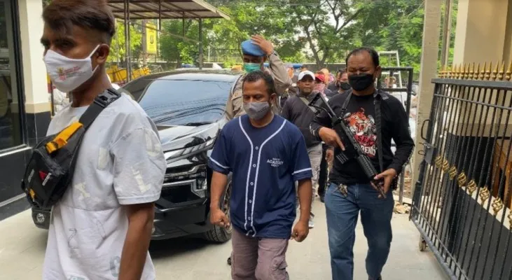 Mata elang yang diringkus polisi saat hendak beraksi di wilayah Cengkareng, Jakarta Barat.(Ist)