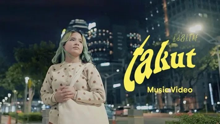 Idgitaf, Penyanyi sekaligus pencipta lagu 'takut', menghadirkan makna terdalam takut akan menajdi dewasa (Official Idgitaf)