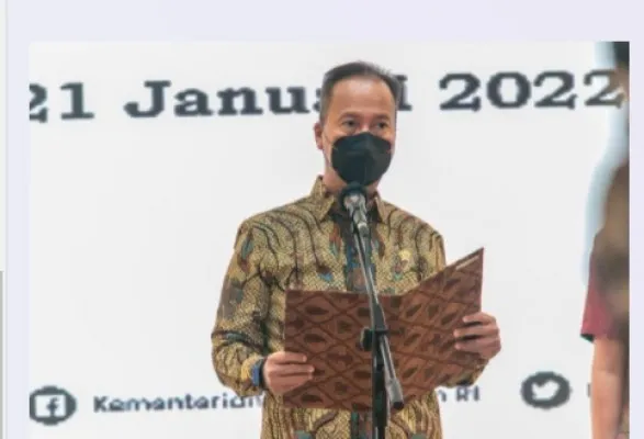 Menteri Perindustrian Agus Gumiwang Kartasasmita.(Humas Kemenperin)