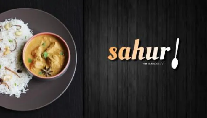 menu Sahur. (ist)