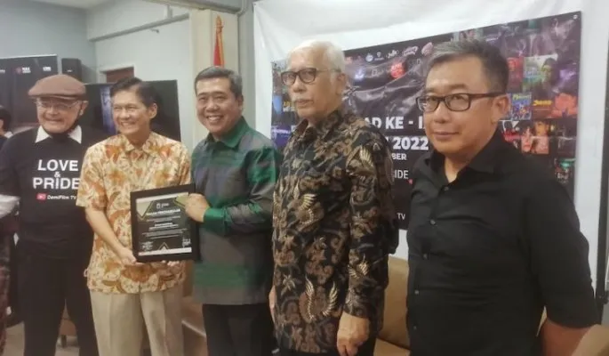 Komunitas Demi Film Indonesia (DFI) merayakan ulang tahun ke 9 tahun. (ist)