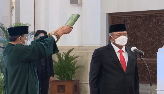 Ganip Warsito, Kepala BNPB Baru (Foto: BNPB Indonesia/Youtube)