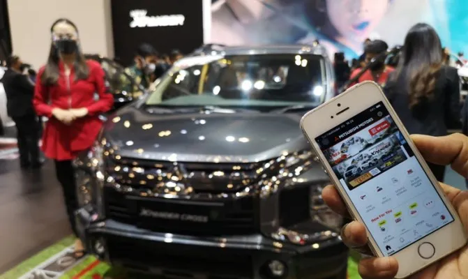 MMID merupakan platform digital untuk berinteraksi dengan pemilik kendaraan Mitsubishi di Tanah Air yang dilengkapi dengan 5 fitur manarik. (Foto/reza)