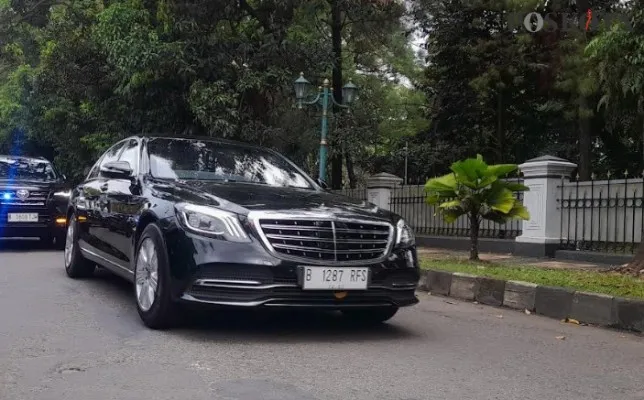 Jokowi Hadiri Pengumuman Pencapresan Ganjar Pranowo di Istana Batutulis Bogor(Panca Aji)