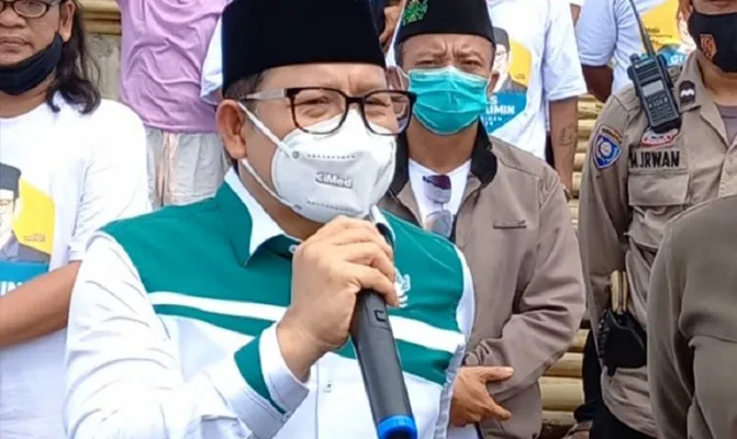 Capres 2024, elektabilitas Gus Muhaimin tempel Ganjar dan Prabowo di Jateng, Sandiaga Uno jadi juru kunci dibawah Khofifah Indar Parawansa. (Foto/rizal)