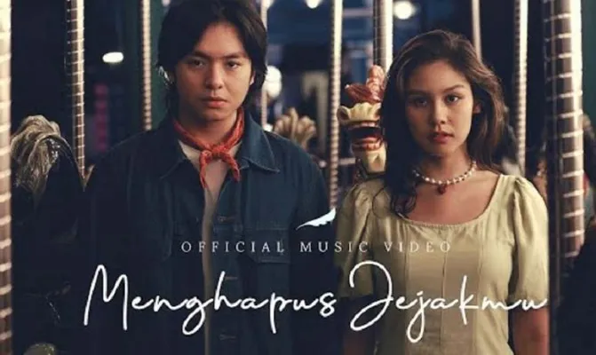 NOAH gandeng Angga Yunanda dan Vanesha Precilla dalam remake lagu hits Menghapus Jejakmu. (Foto/tangkapanlayar-youtube@noah)