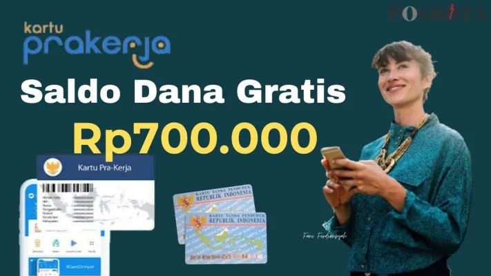 Ilustrasi saldo dana gratis Rp700.000 dari pemerintah lewat Program Kartu Prakerja. (Pixabay/Fani Ferdiansyah)