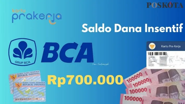 Ilustrasi saldo dana Insentif Kartu Prakerja cair ke rekening dan e-wallet. (Poskota.co.id/Fani Ferdiansyah)