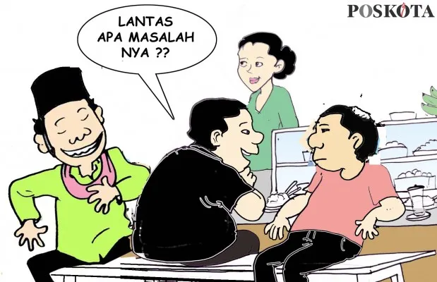 Obrolan Warteg. (Poskota.co.id/Yudhi Himawan)