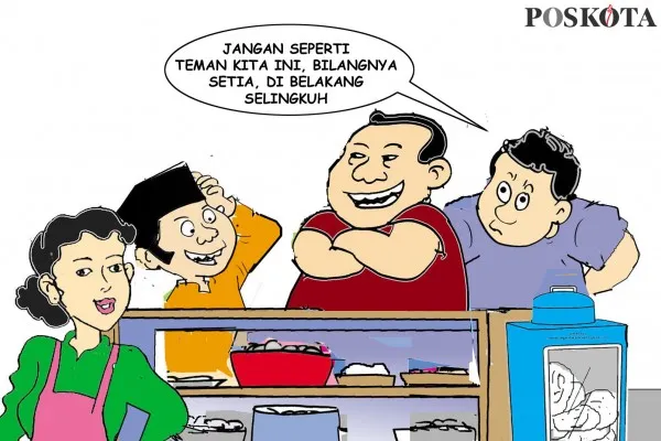 Obrolan Warteg. (Poskota.co.id/Yudhi Himawan)