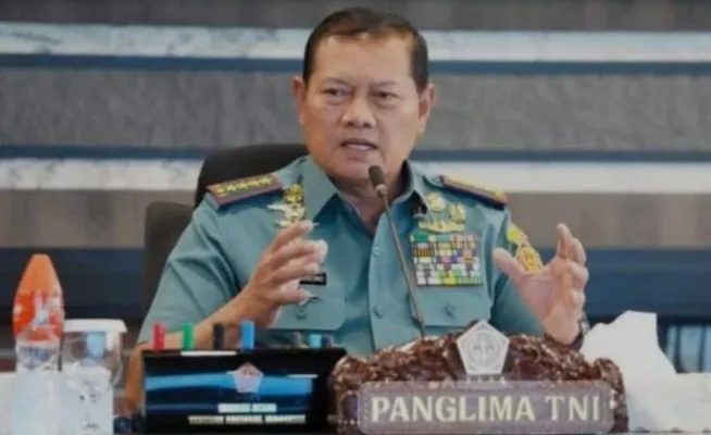 Panglima TNI Laksamana TNI Yudo Margono S.E., M.M. di Mabes TNI Cilangkap, Jakarta Timur.(Ist)