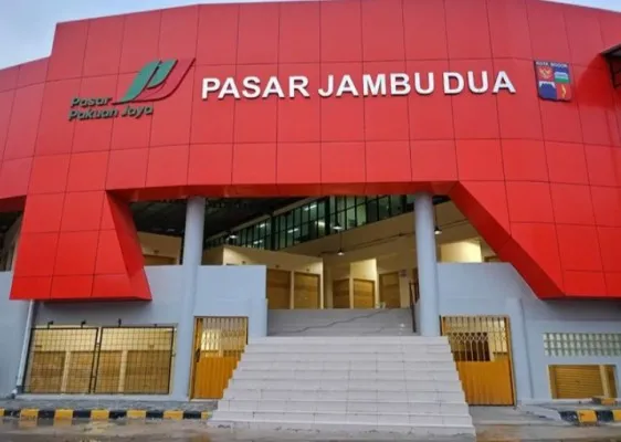 Pasar Jambu Dua Kota Bogor. (Instagram/@revitalisasipasarjambudua)