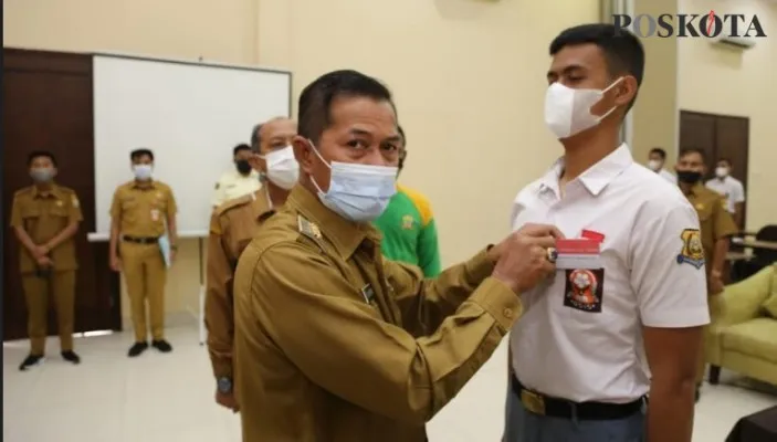 Walikota Serang Membuka Acara Pemusatan Pelatihan dan Pendidikan Paskibraka ( Luthfi)