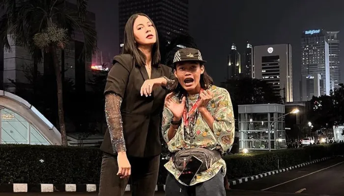 Paula Verhoeven berikan Bonge uang Rp500 juta untuk Citayam Fashion Week. (Instagram/@paula_verhoeven)